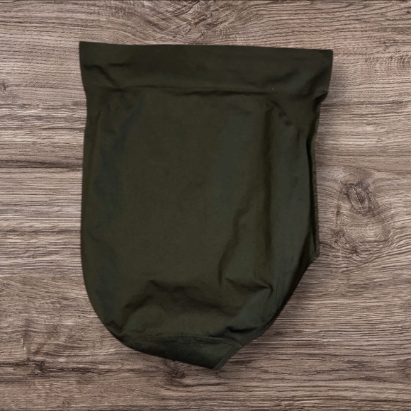 NWOT Cacique Dark Green Slimmer Ultra High-Waist Brief Size 14/16 - Picture 2 of 3